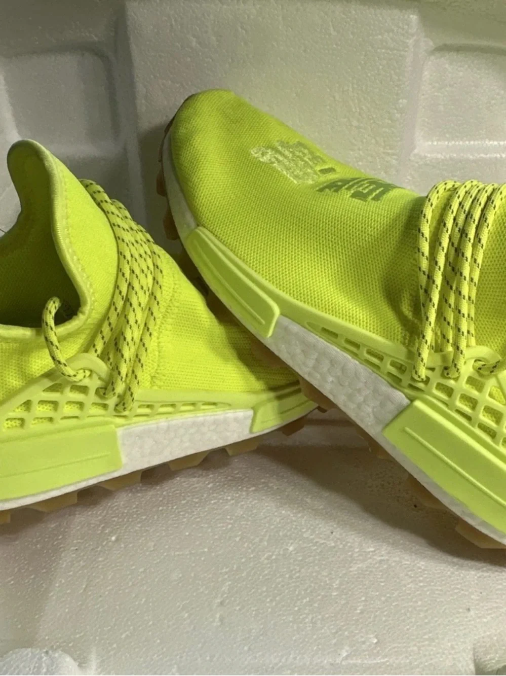 adidas Pharrell NMD Hu Human Race Trail PRD Know Soul Solar Yellow EF2335